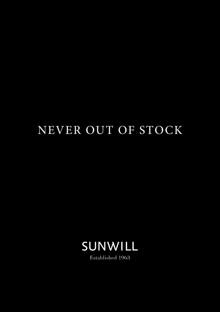 SUNWILL never out of stock